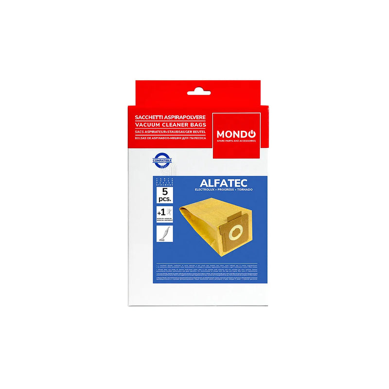 ELECTROLUX, ALFATEC, PROGRESS, TORNADO - Vacuum cleaner bags - AL4, P70, E17