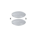 2 pcs oval ceiling light compatible with Franke extractor hood 1330058595