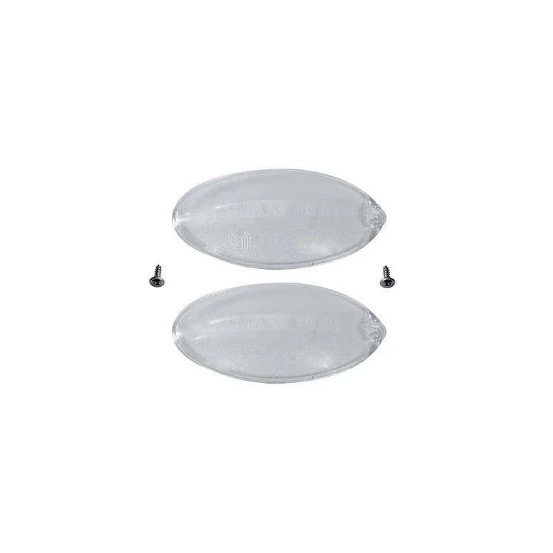 2 pcs oval ceiling light compatible with Franke extractor hood 1330058595
