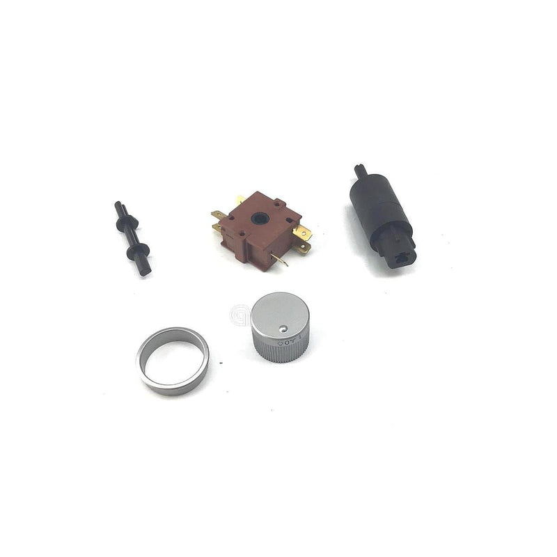 Kit interno rotador con pernio, cornisa y manilla Faber 1330307460