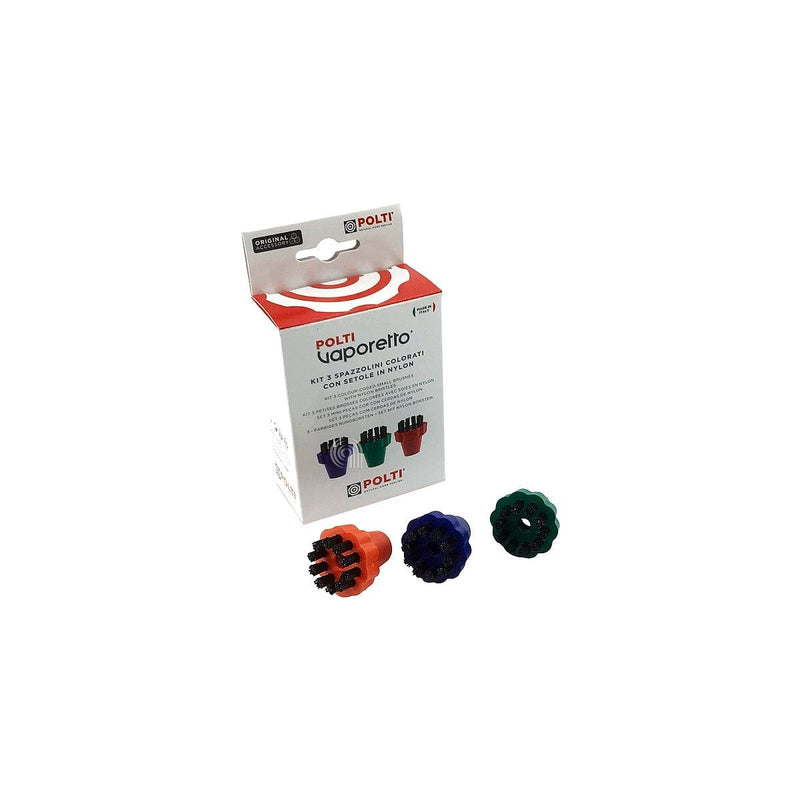 Set of original round brushes for Vaporetto Polti PAEU0206