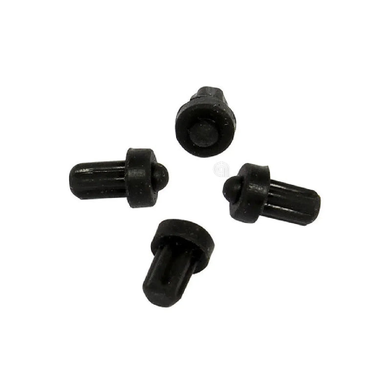 Set of 4 rubber feet for Whirlpool burner grate 0484000000949
