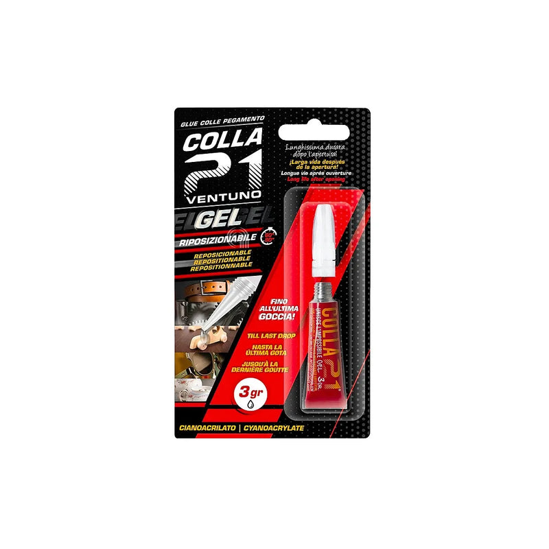 Strong gel glue 3 gr for multiple universal spare parts