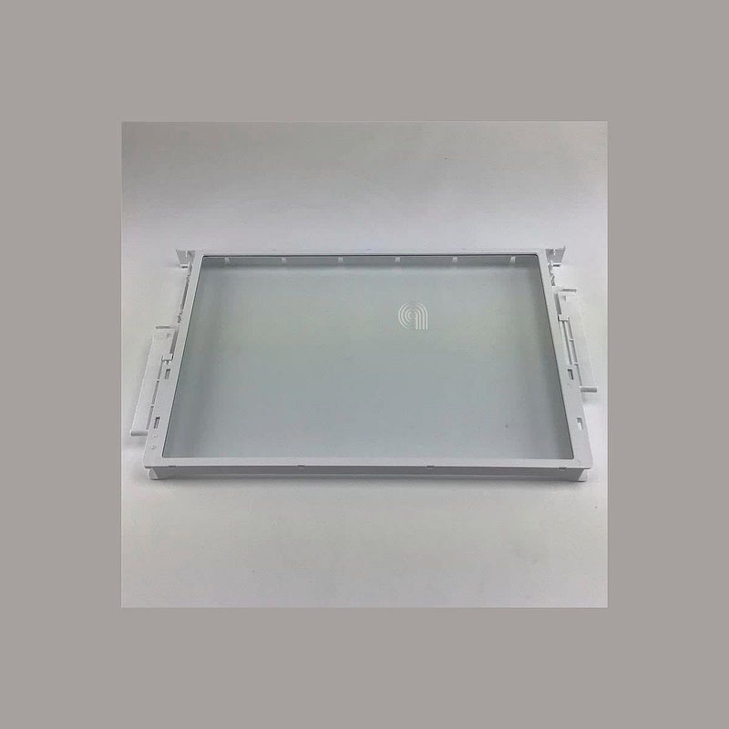 Glass shelf with guides for Bosch refrigerator 11028305