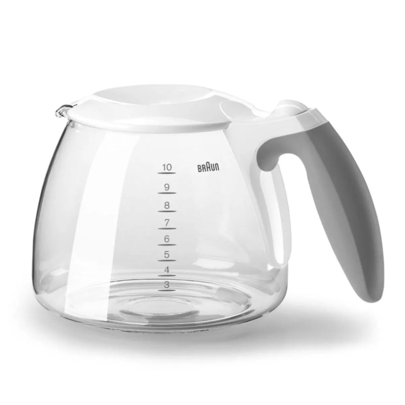 Jarra blanca de cafetera Braun KFK 500 10 tazas AX13210011