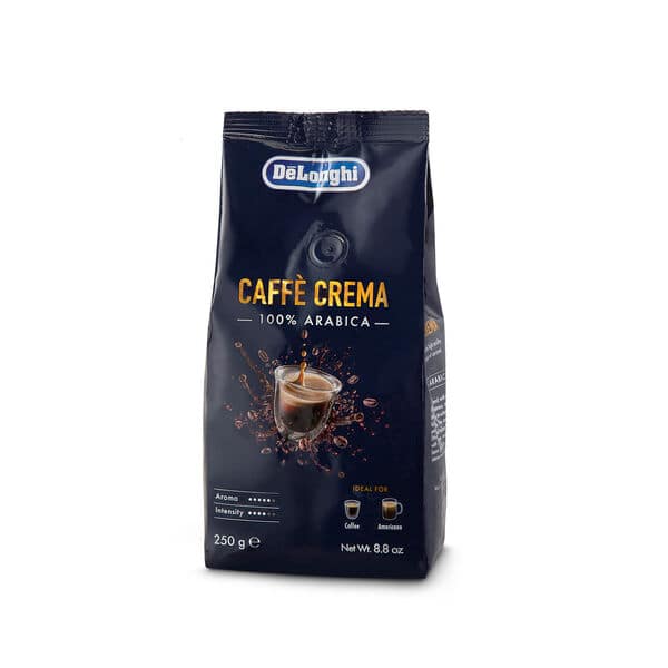 DeLonghi Crema coffee beans, 100% Arabica, 250 gr AS00000173 DLSC602