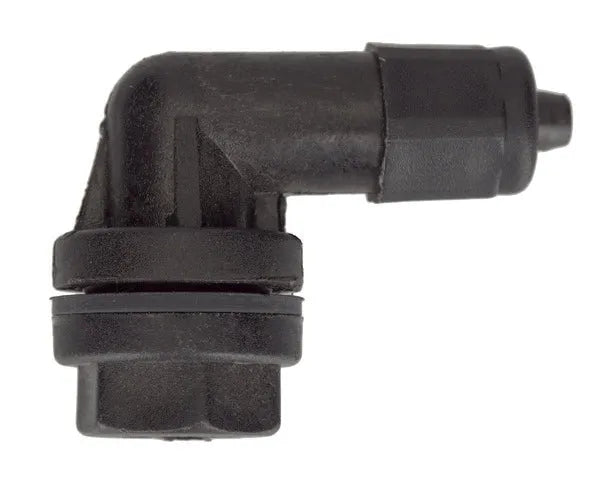 Dishwasher water inlet elbow