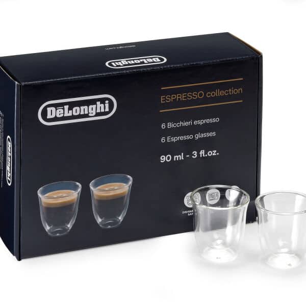 Colección Essential 6 vasos de espresso DeLonghi 5513284431 DLSC300