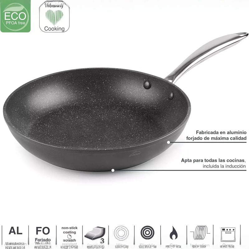 LACOR Easy Forged Aluminum Frying Pan 22cm - Model 27022