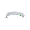 Original white door handle for Bosch washing machine code 00751782