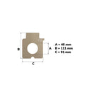 PANASONIC, ELECTROLUX - Adaptable vacuum cleaner bags - 711