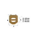 ELECTROLUX, ROWENTA, GISOWATT - Vacuum cleaner bag - ZR680