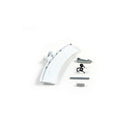 Original Electrolux dryer door handle set white 4055123634
