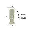 VORWERK-FOLLETTO - Bolsa de filtro Super Filtrello Aspiradora - 45030