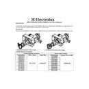 Complete Electrolux washing machine filter group kit 1327658108