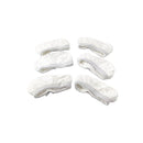 set 6 paños cepillo original para vaporeta polti paeu0282