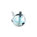 Disco manopola cromado ABS natural para De Longhi 5311812331