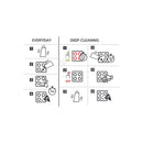 Limpiador original para vitrocerámica Hob Riclean MONDO 00550511