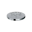 Lithium button battery CR2430 Varta 300mAh for remotes and watches