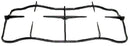 TEKA 230x470mm 2-burner countertop grill