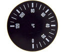 Thermostat knob 0-120ºC black