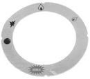 Dial kitchen control knob with indicator light