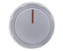 White kitchen handle with ø8mm shaft