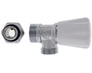 Radiator valve union fitting/bicone 3/8