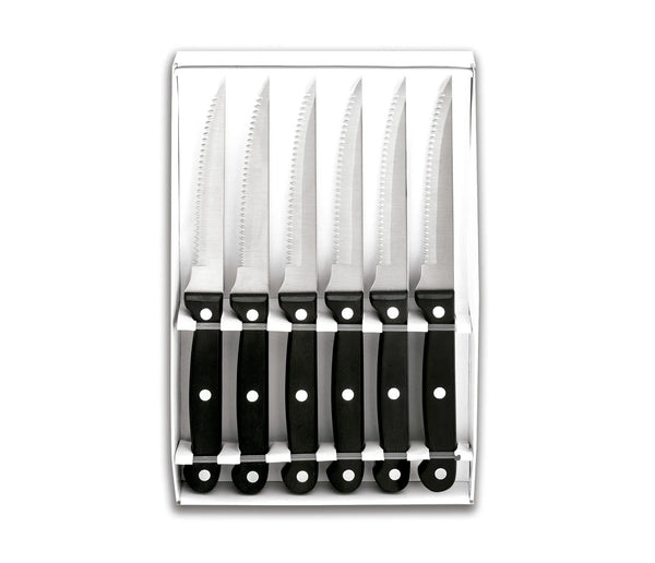 LACOR Set de 6 cuchillos chuleteros 39060