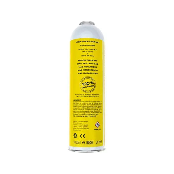 Gas refrigerante orgánico R134a para frigorífico standard 25FR0469