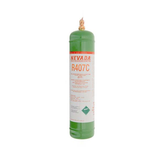 Refrigerant gas R407C 850 g bottle
