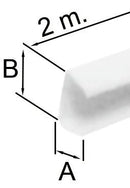 Fluidquint base channel 32 x 35 white