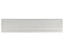 Ventilation grille 600 x 125 mm. white