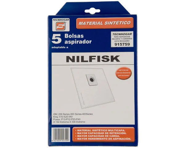 NILFISK Synthetic Vacuum Cleaner Bag 5 pcs