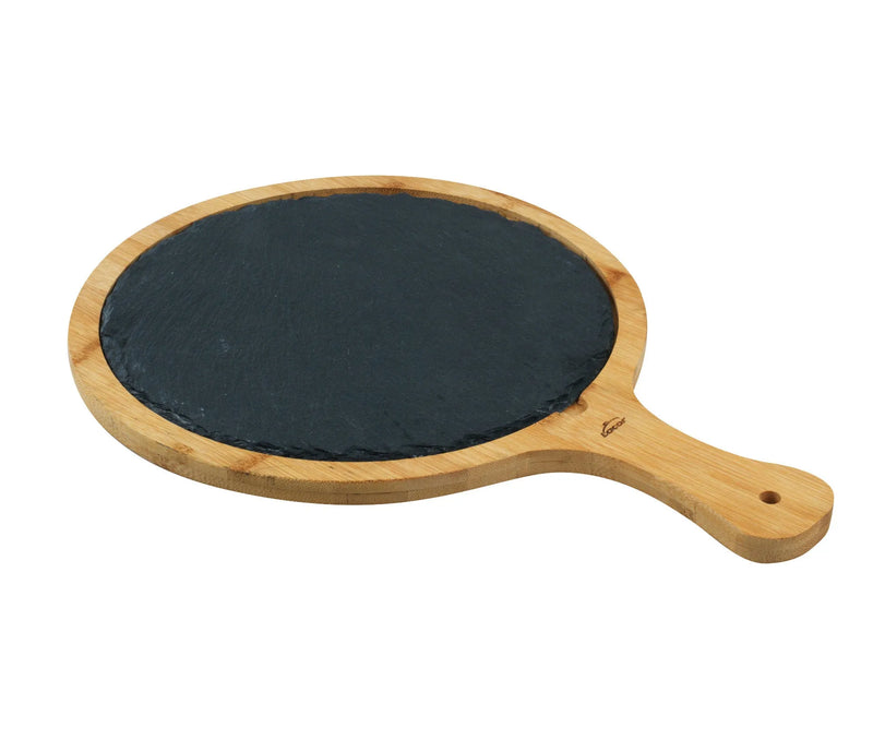 LACOR Tabla pizarra & bambú Round 61047