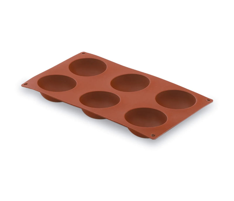 LACOR Molde semiesférica 6 cavidades Pastryflex 66802