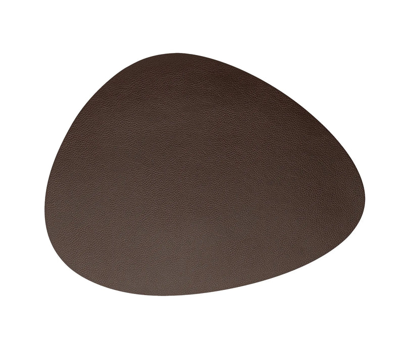 LACOR Mantel individual de cuero oval 66841