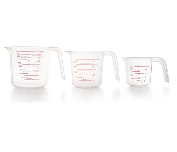 LACOR Set de 3 jarras medidoras 67130