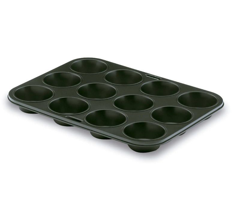 LACOR Molde muffin 12 cavidades Noir 68010