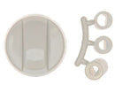 Standard gray stove knob, 4 units