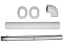 Junkers/Bosch Sealed Boiler Exhaust Kit 1 m. | 7719001785