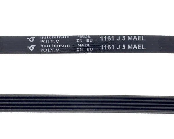 Grooved washing machine belt 1161 J-5