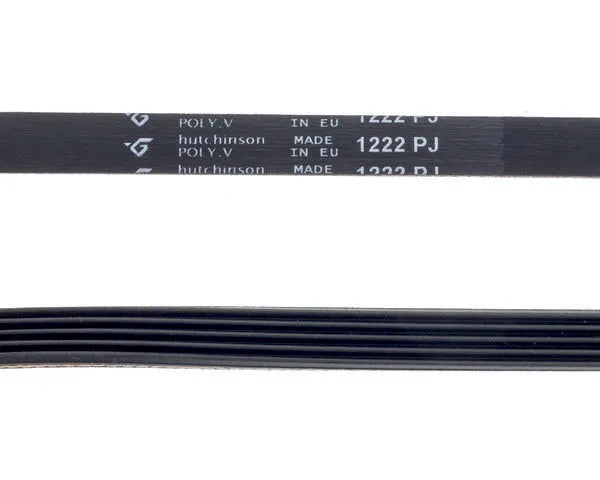 Grooved washing machine belt 1222 J-5