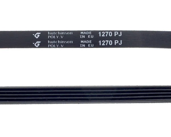 Grooved washing machine belt 1270 j-5