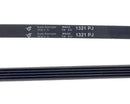Slotted washing machine belt 1321 J-5