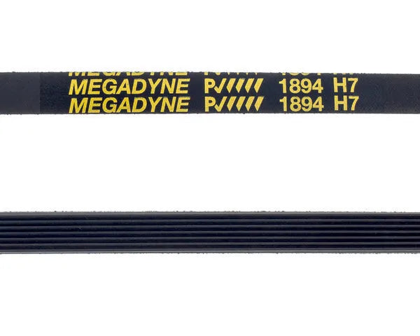 Grooved washing machine belt 1894 H-7