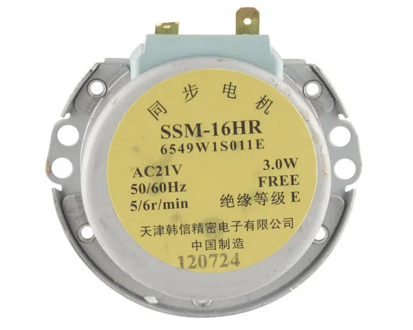 Microwave turntable motor 3 rpm