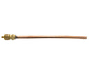 Schrader valve with tube 1/4'' solder 6x150
