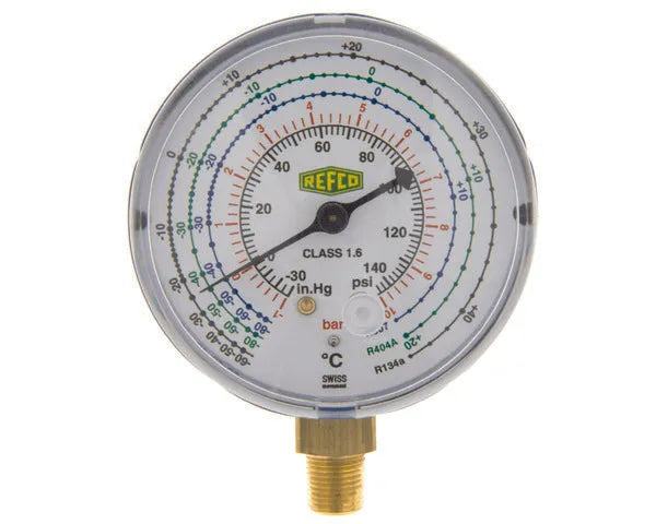 REFCO Low Pressure Gauge 1/8'