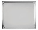 Smooth stainless steel countertop cover 610x520x54 mm